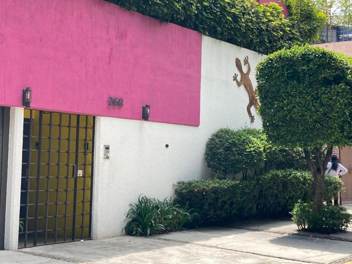 Hostal Cuija Coyoacan Berlin 268 Coyoacan Mexico City Exterior photo